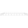 Dog Kennel Silver 861.1 ft² Steel